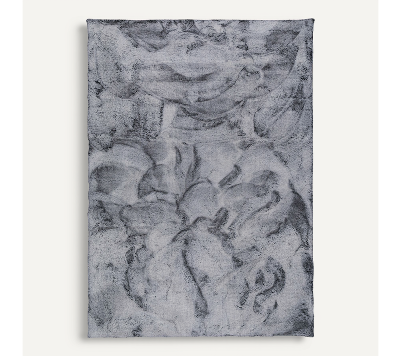 Tapis En Fourrure Plush 120x170cm Gris