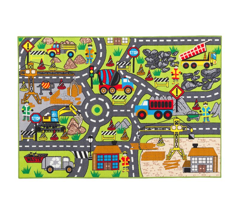 Tapis Rues Réversible Chantier 133x190cm