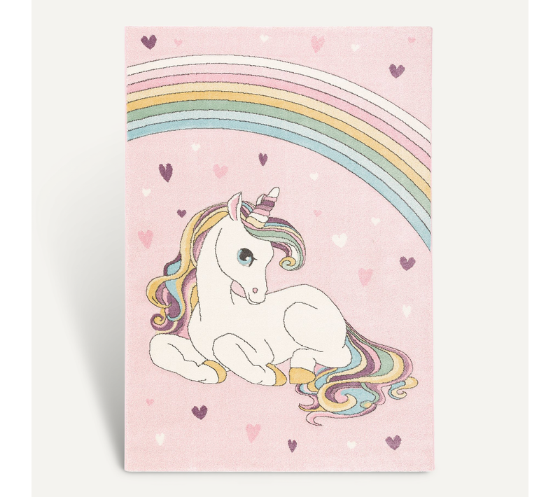 Tapis Maui Kids Pour Enfants Licorne Pastel 160x230cm