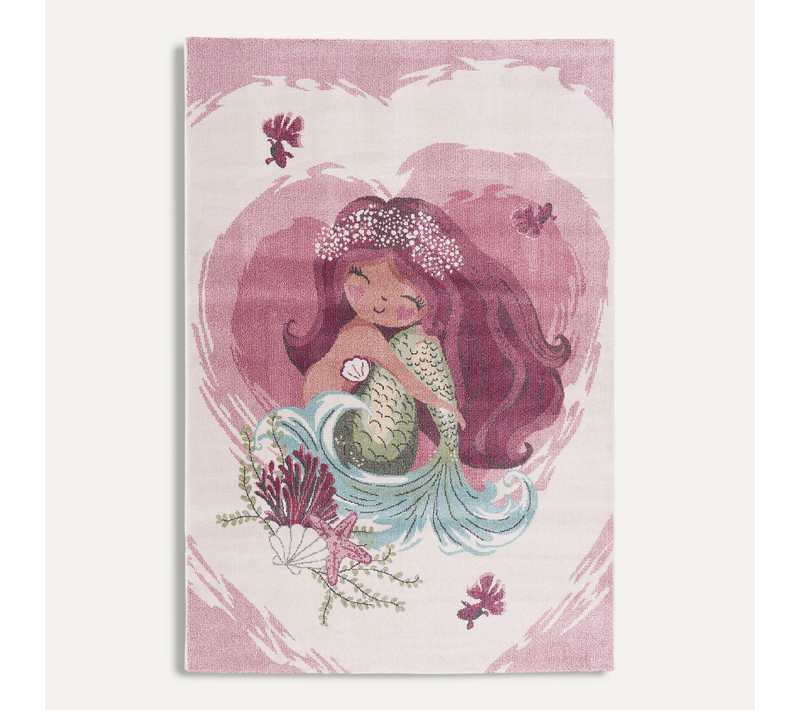 Tapis Maui Kids Pour Enfants Sirène 80x150cm