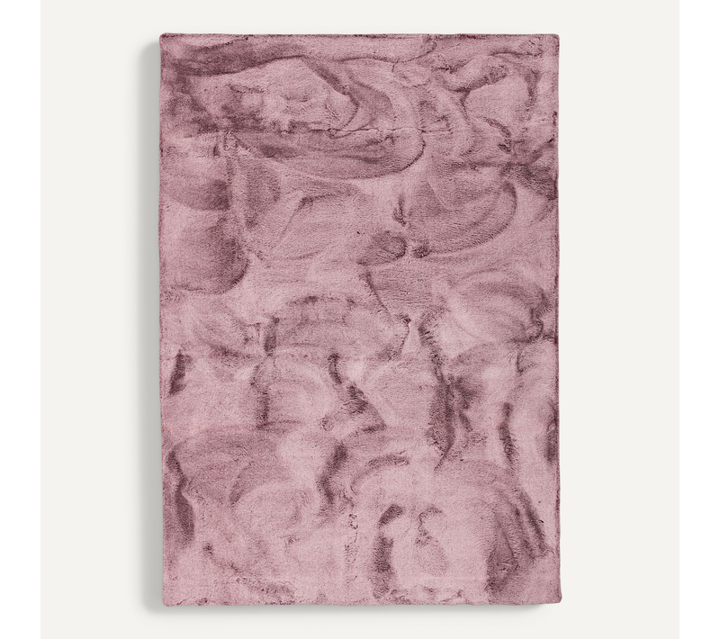 Tapis En Fourrure Plush 90x160cm Violet