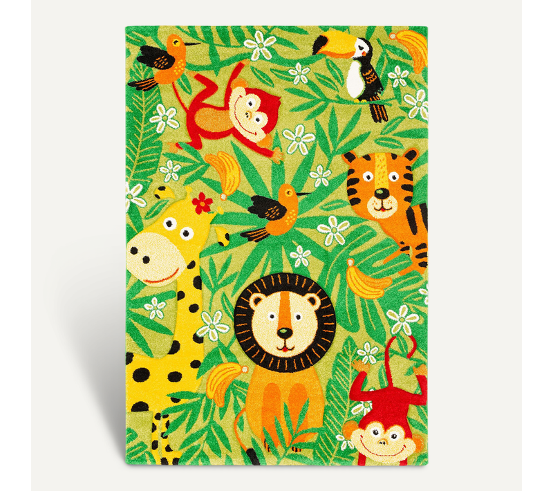 Tapis Maui Kids Pour Enfants Safari 80x150cm