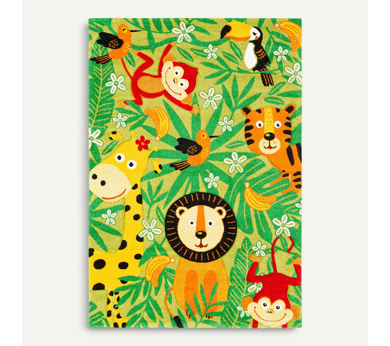 Tapis Maui Kids Pour Enfants Safari 140x200cm