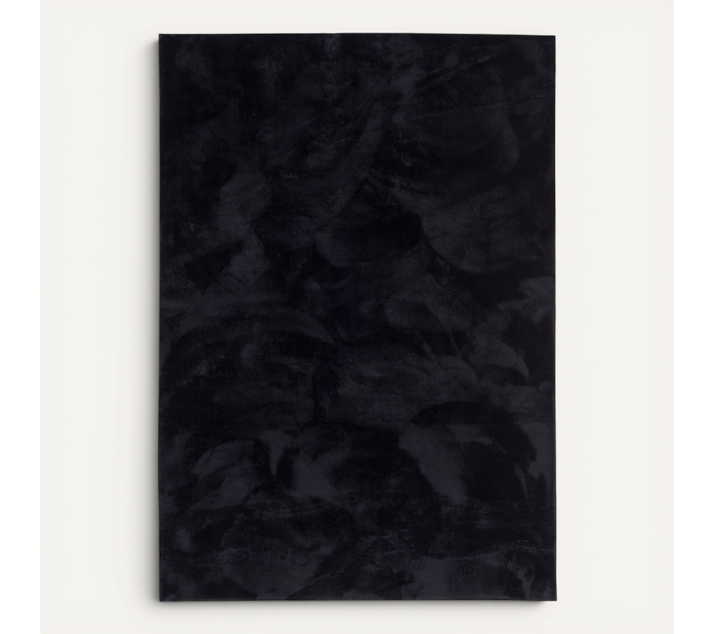 Tapis En Fourrure Pearl 120x170cm Noir