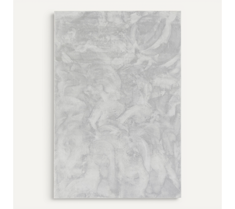 Tapis En Fourrure Pearl 120x170cm Gris
