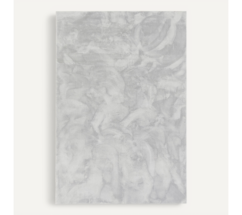 Tapis En Fourrure Pearl 140x200cm Gris