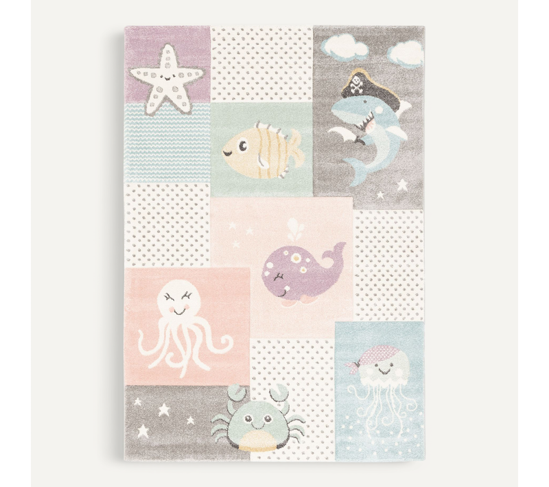 Tapis Maui Kids Pour Enfants Sous-marin 120x170cm