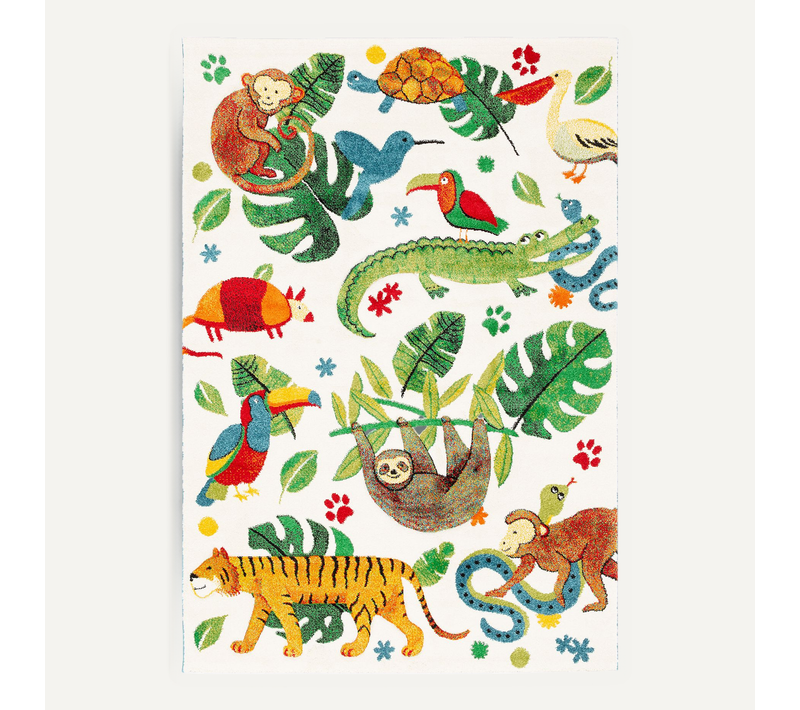 Tapis Maui Kids Pour Enfants Jungle 80x150cm