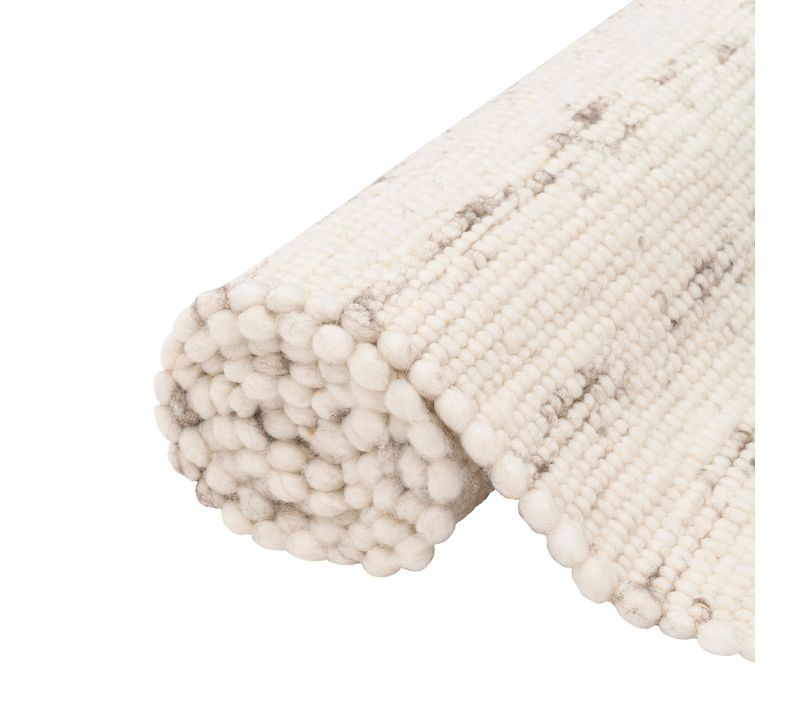 Tapis En Laine Alaska 190x290cm Gris
