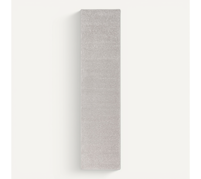 Tapis à Poils Longs Couloir Cottage 100x200cm Argenté