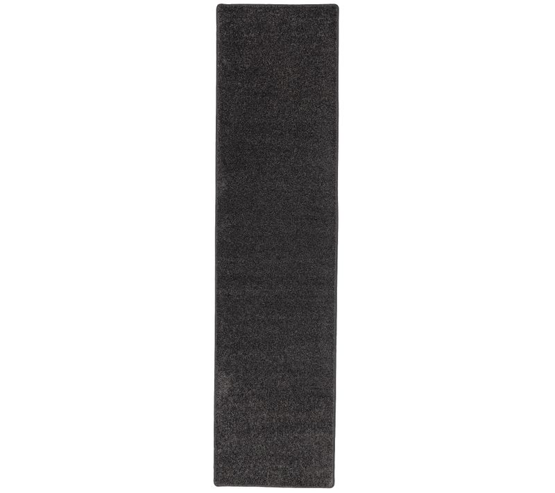 Tapis à Poils Longs Couloir Cottage 80x200cm Anthracite