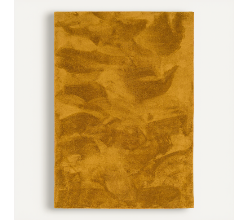 Tapis En Fourrure Pearl 140x200cm Jaune