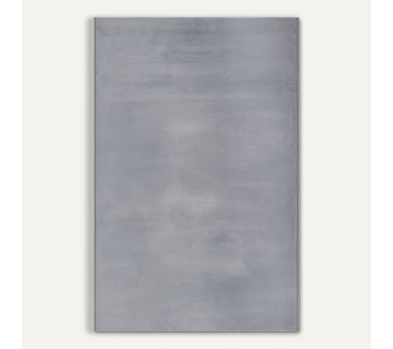 Tapis Cosy Moderne Fourrure Douillet Lavable, Gris, 140x200 Cm