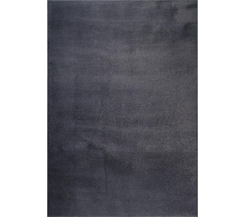 Tapis Cosy Moderne Fourrure Douillet Lavable, Anthracite, 240x340 Cm