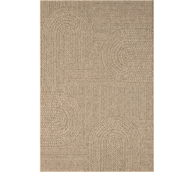 Tapis Kansas Extérieur Jute Terrasse - Nature - 200x290 Cm