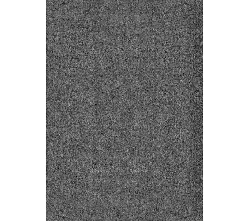 Tapis Moelleux Poils Courts, Antidérapant, Lavable, Soft, Anthracite, 80 X 150 Cm