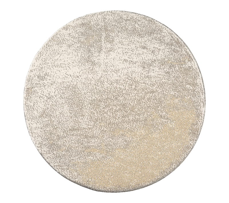 Tapis Moelleux Poils Courts, Antidérapant, Lavable, Soft, Beige, 200 X 200 Cm