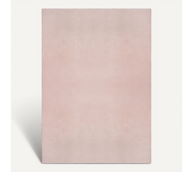 Tapis Moelleux Poils Courts, Antidérapant, Lavable, Soft, Blush, 80 X 150 Cm