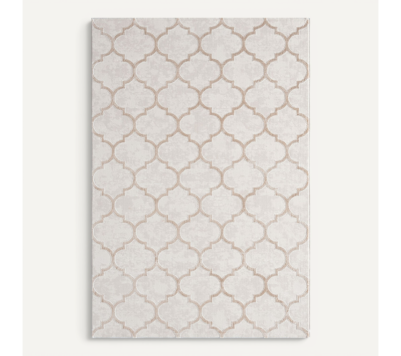 Tapis Knight 3d Brillants, Beige, 200x290 Cm