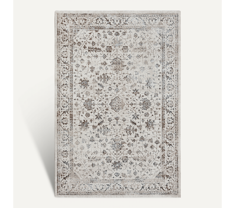 Tapis Mila Brillant, Classique Ancien, Crème, 160x230 Cm
