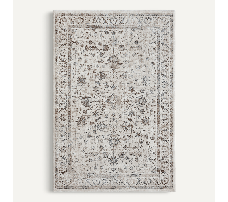 Tapis Mila Brillant, Classique Ancien, Crème, 200x290 Cm