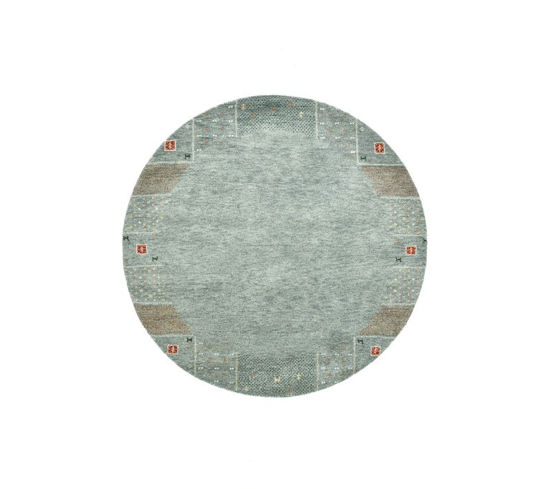 Tapis Gabbeh Denver 150x150 Cm - Gris