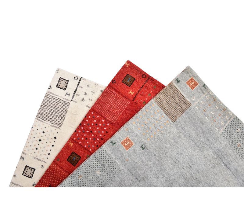 Tapis Gabbeh Denver 200x250 Cm - Gris