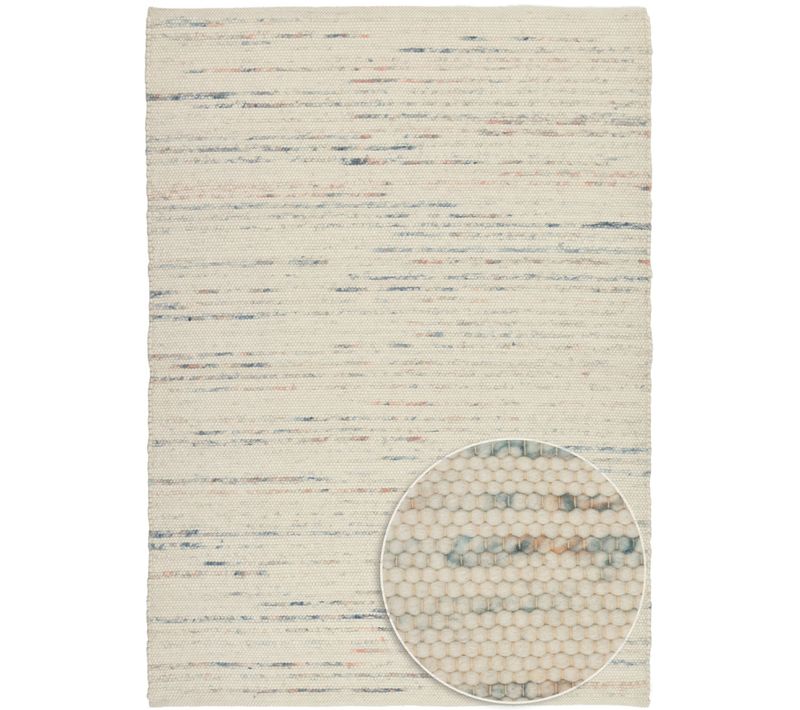 Tapis Réversible En Laine Alpen 40x60 Cm - Multicolore