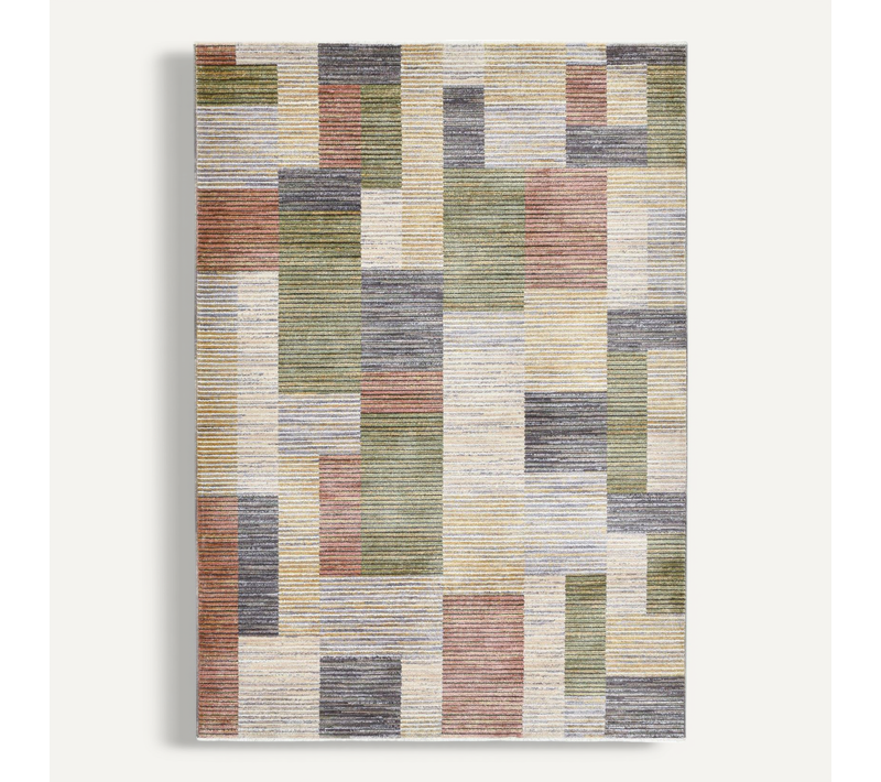 Tapis Tissé à La Machine Corduletta 190x240 Cm - Multicolore