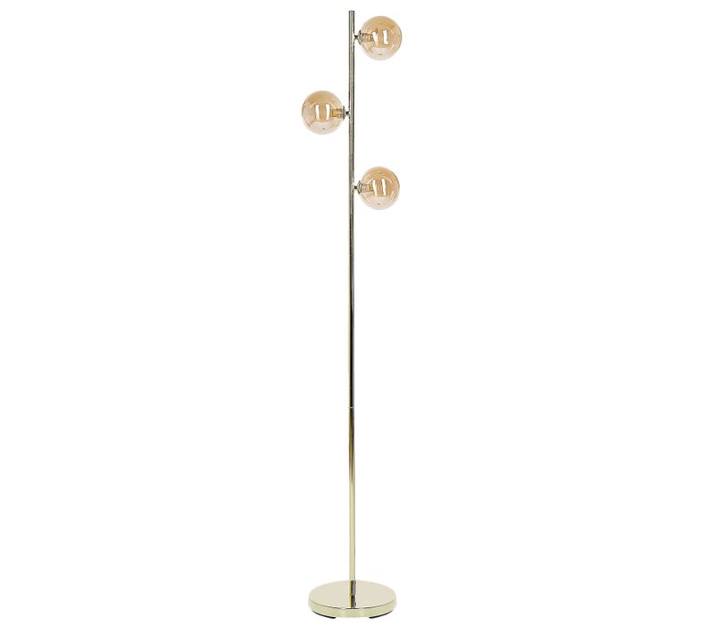 Lampadaire Ramis Métal Doré