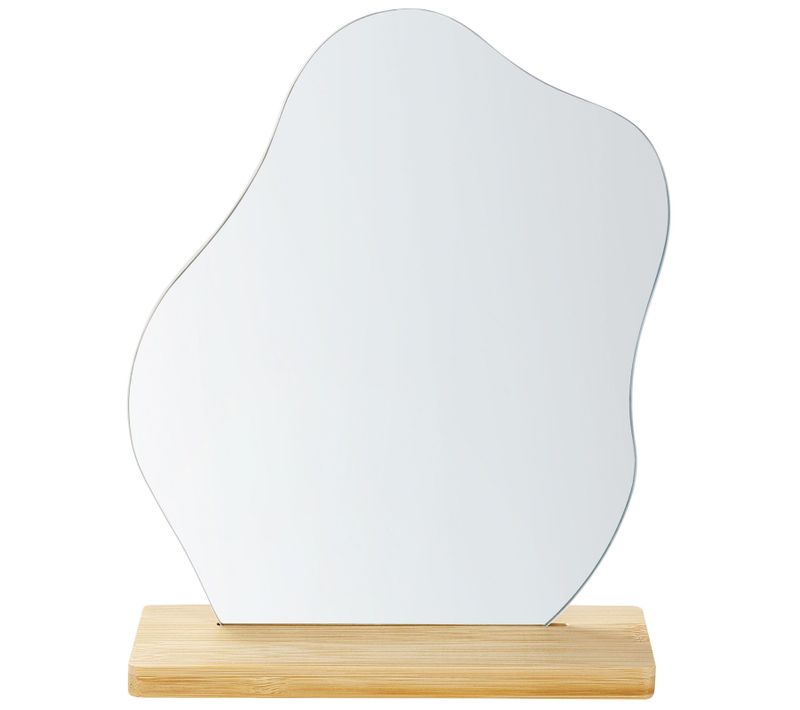 Miroir Sur Pied Bois Clair Lozere