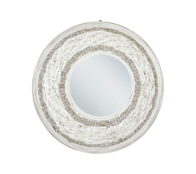 Miroir 61 Cm Blanc Soledad