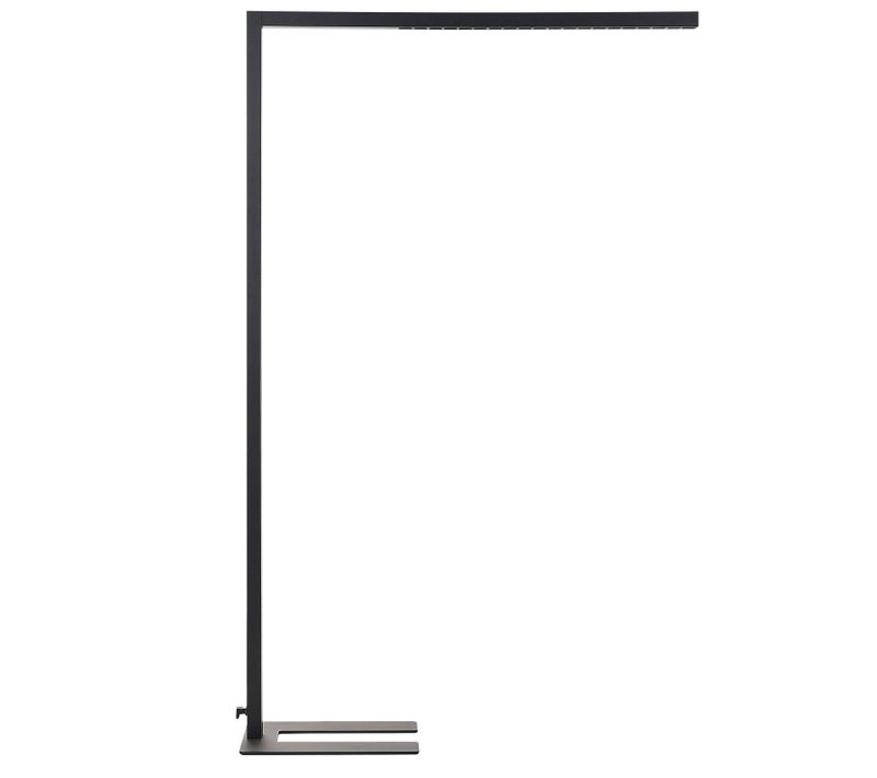 Lampadaire LED Mensa Avec Détecteur De Mouvement Métal Noir