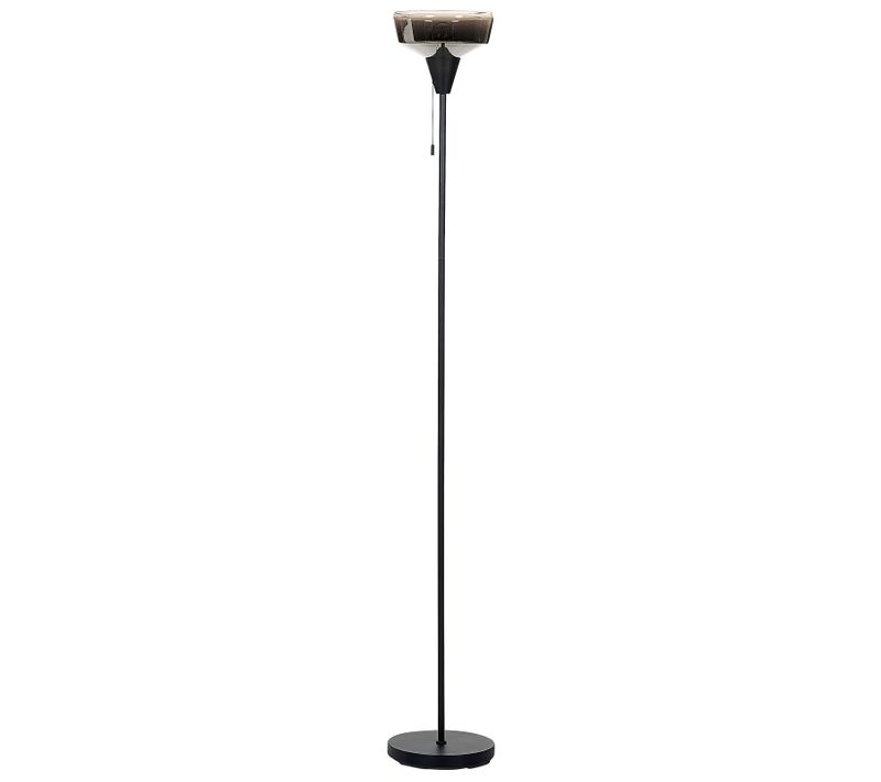 Lampadaire En Métal Noir Et Argenté 175 Cm Talparo