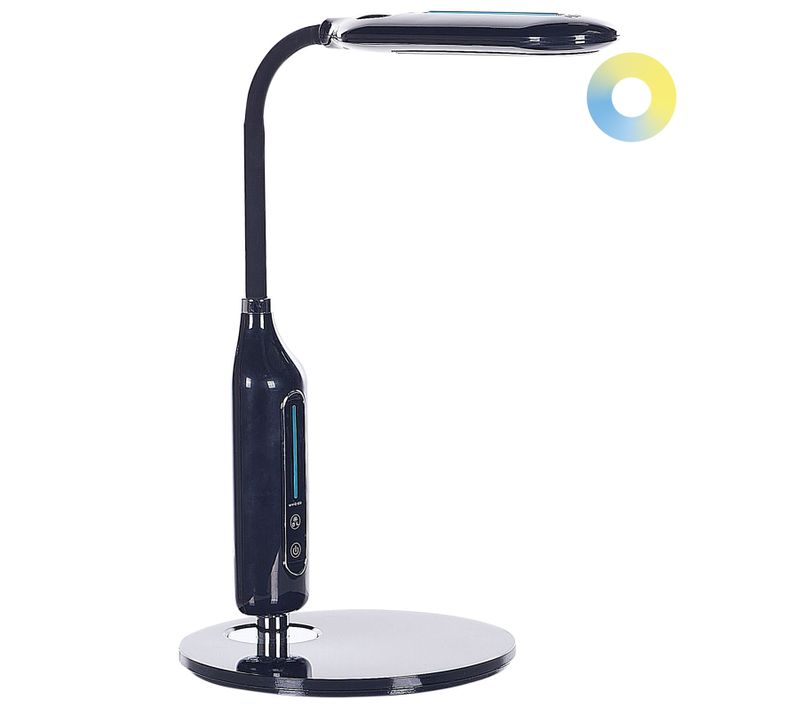 Lampe De Bureau LED Cygnus Avec Variateur Métal Noir