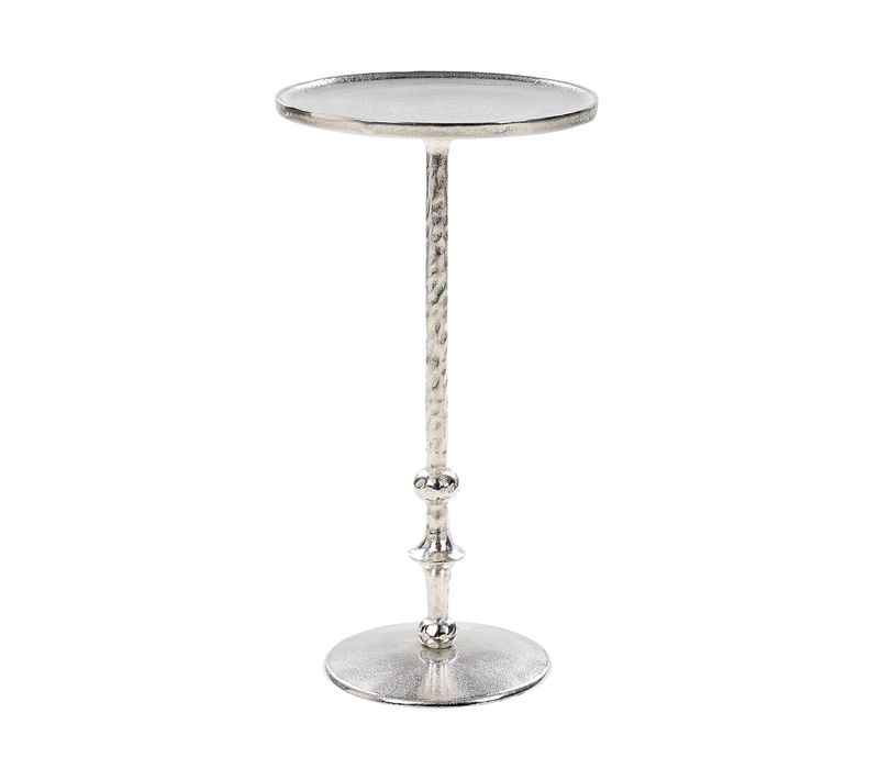 Table D'appoint Argentée Meda