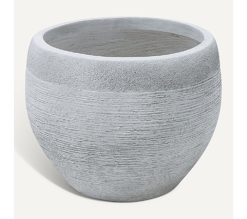 Cache-pot Zakros 38 Cm Blanc