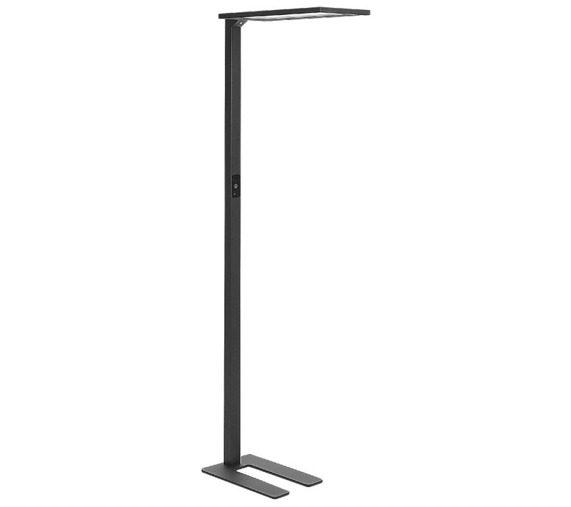 Lampadaire LED Orion Avec Détecteur De Mouvement Métal Noir