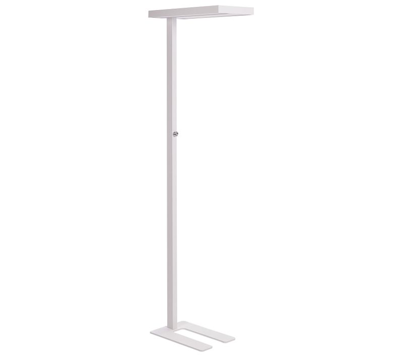Lampadaire LED En Métal Blanc Taurus