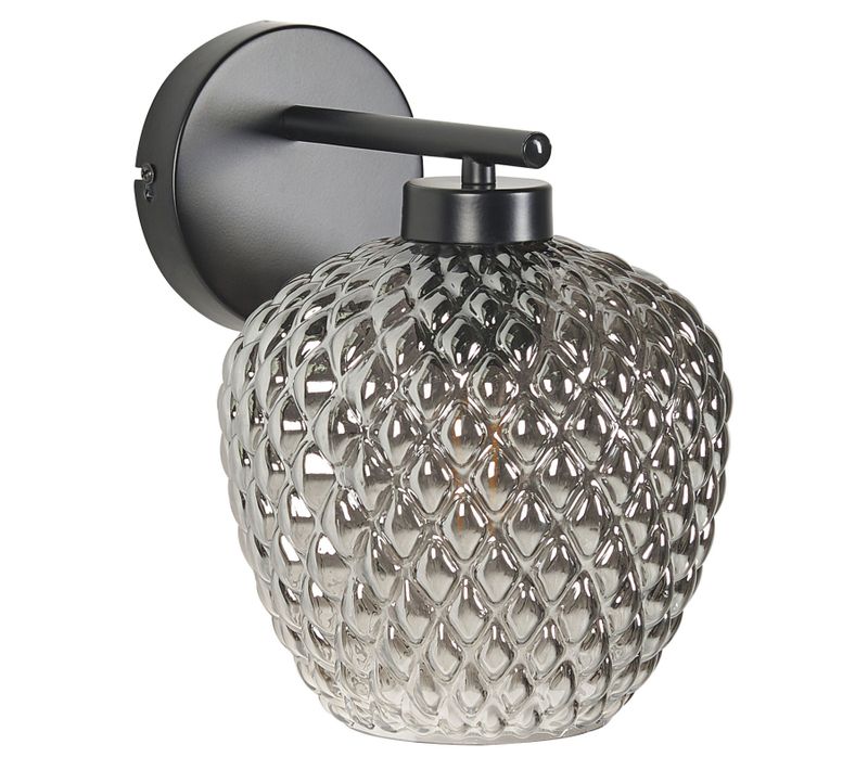 Applique Murale En Métal Gris Sherry