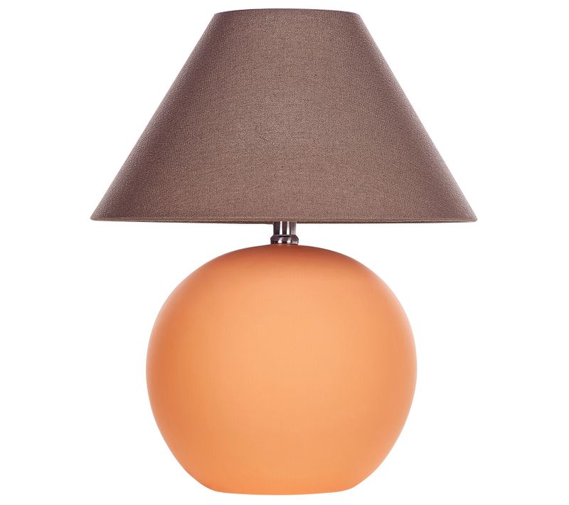 Lampe à Poser En Céramique Orange Limia