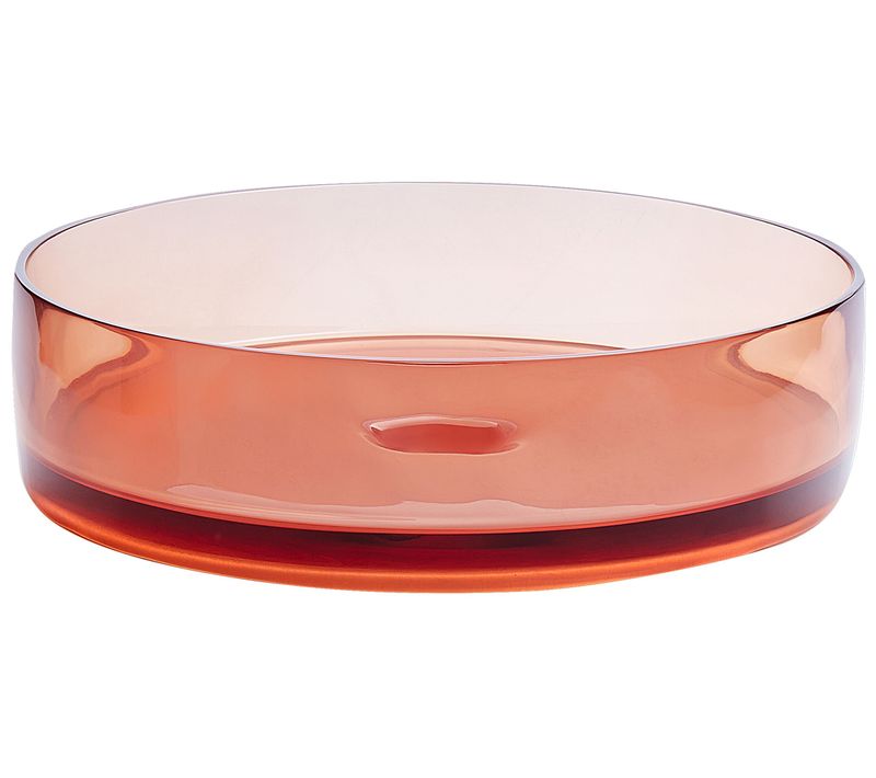 Bassin De Comptoir Rond D 36 Cm Rouge Tolosa