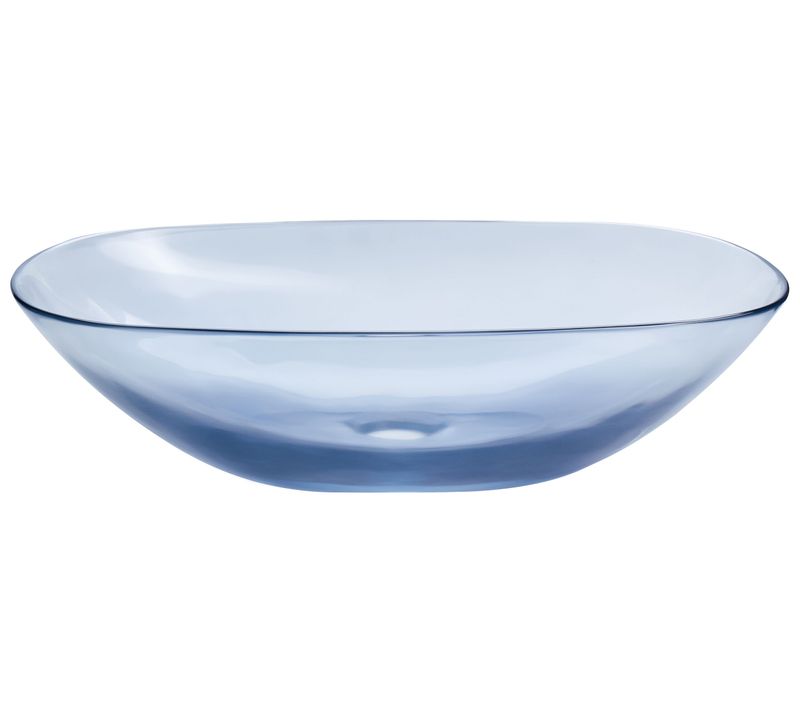 Bassin De Comptoir 54 X 36 Cm Bleu Moengo
