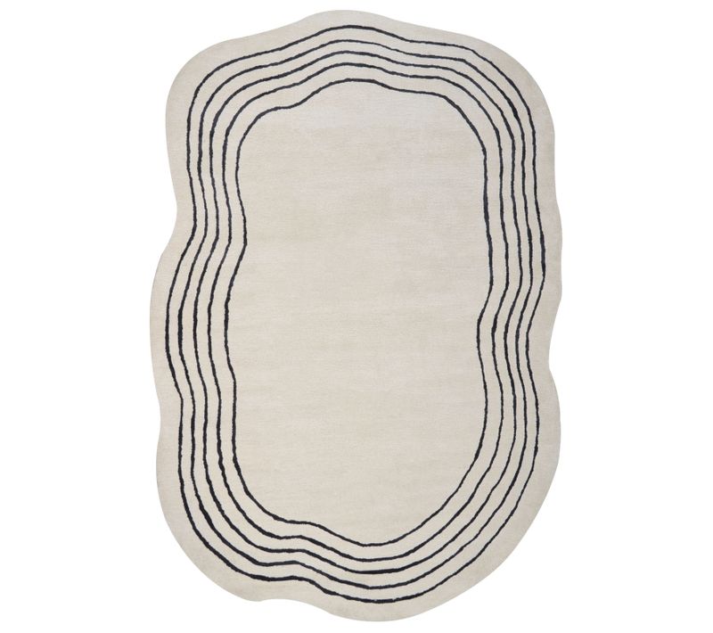 Tapis En Viscose 200 X 300 Cm Beige Ramzan