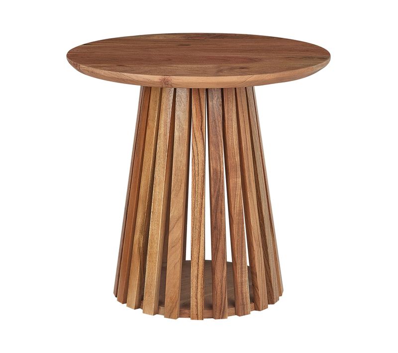 Bout De Canapé En Bois D'acacia Foncé Mesilla