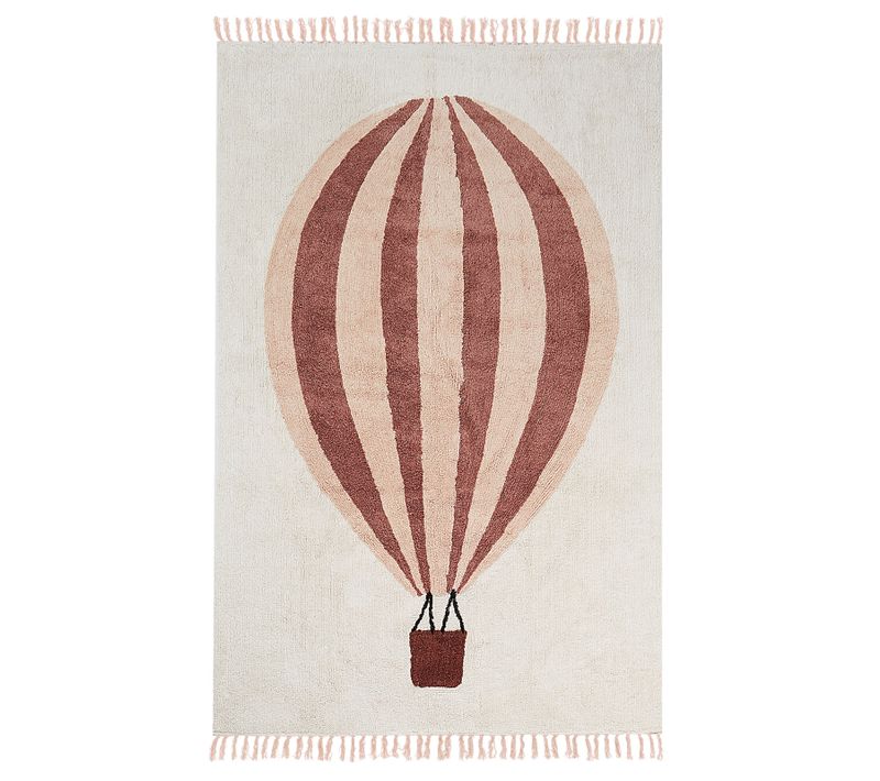 Tapis 140 X 200 En Coton Blanc Cassé Bazaleti