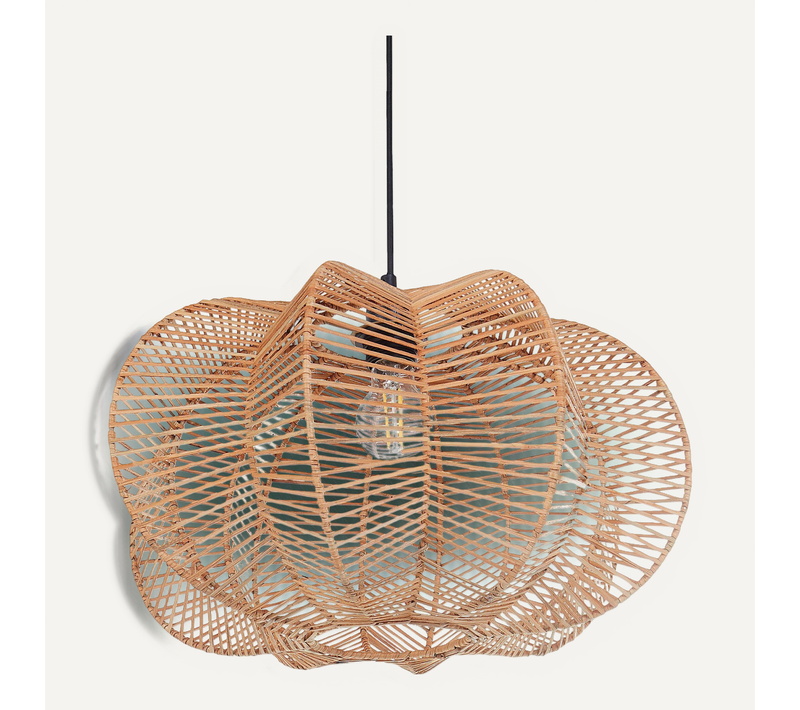 Lampe Suspension Kibi Rotin Naturel