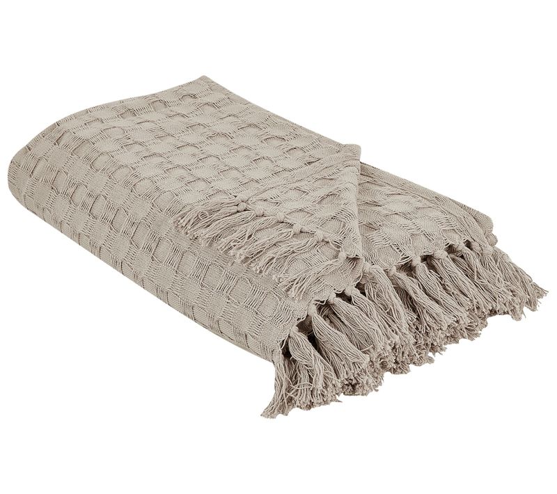 Couvre-lit 220 X 240 Cm Taupe Bere