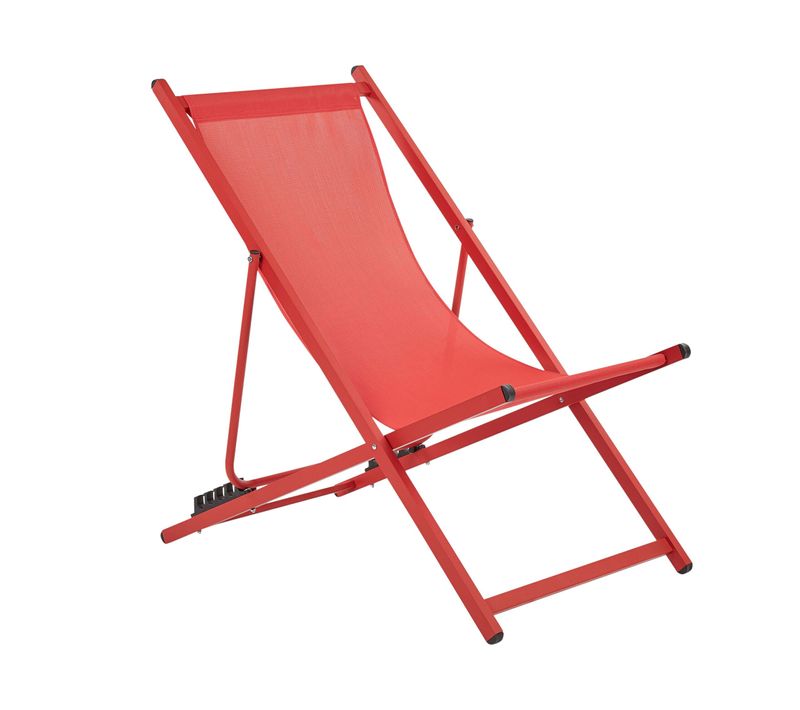 Chaise Longue Rouge Locri Ii