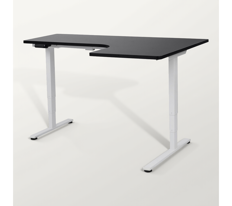 Table à Hauteur Ajustable Électrique Côté Droit Noir Destines